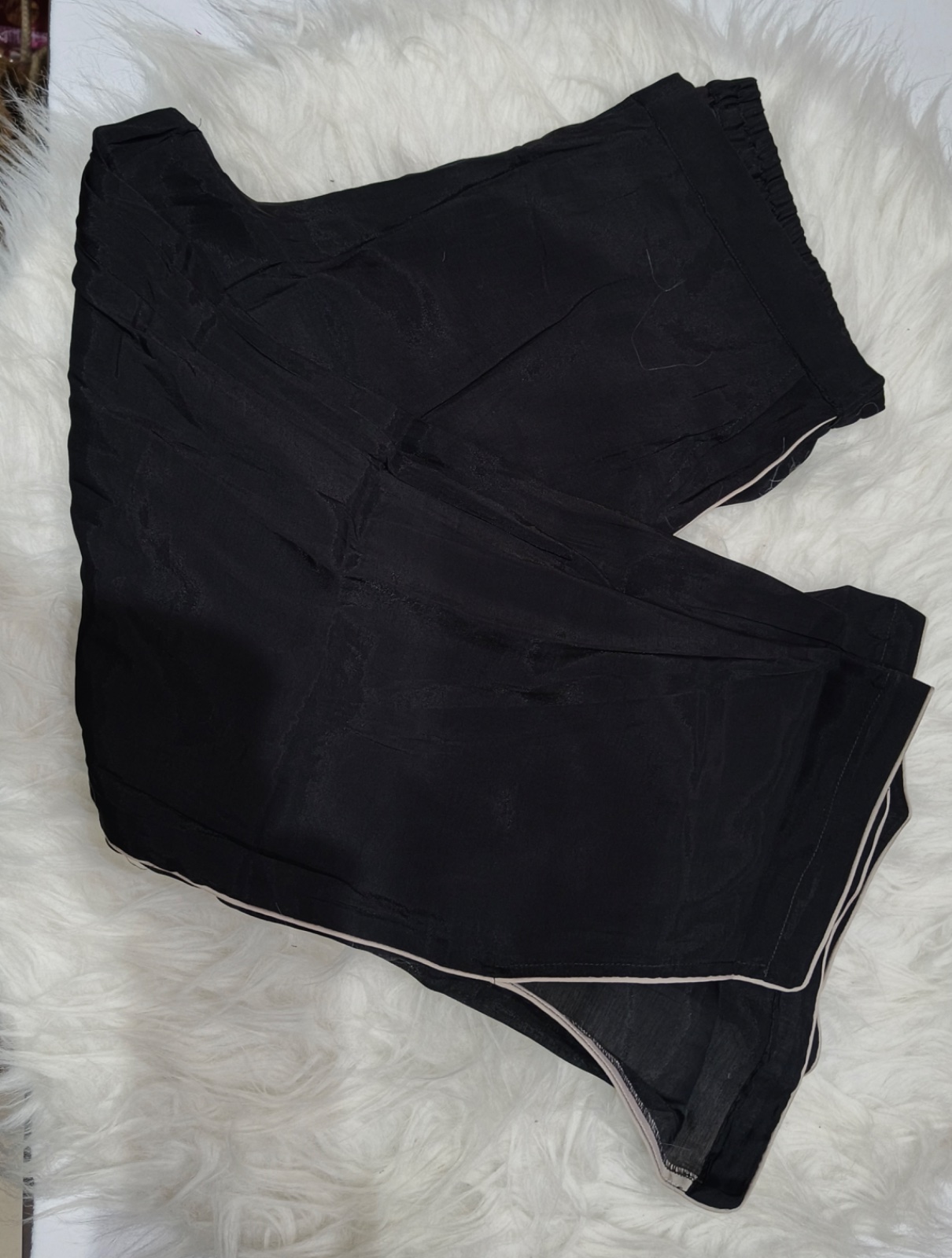 Black Cutwork Cord Set view 5