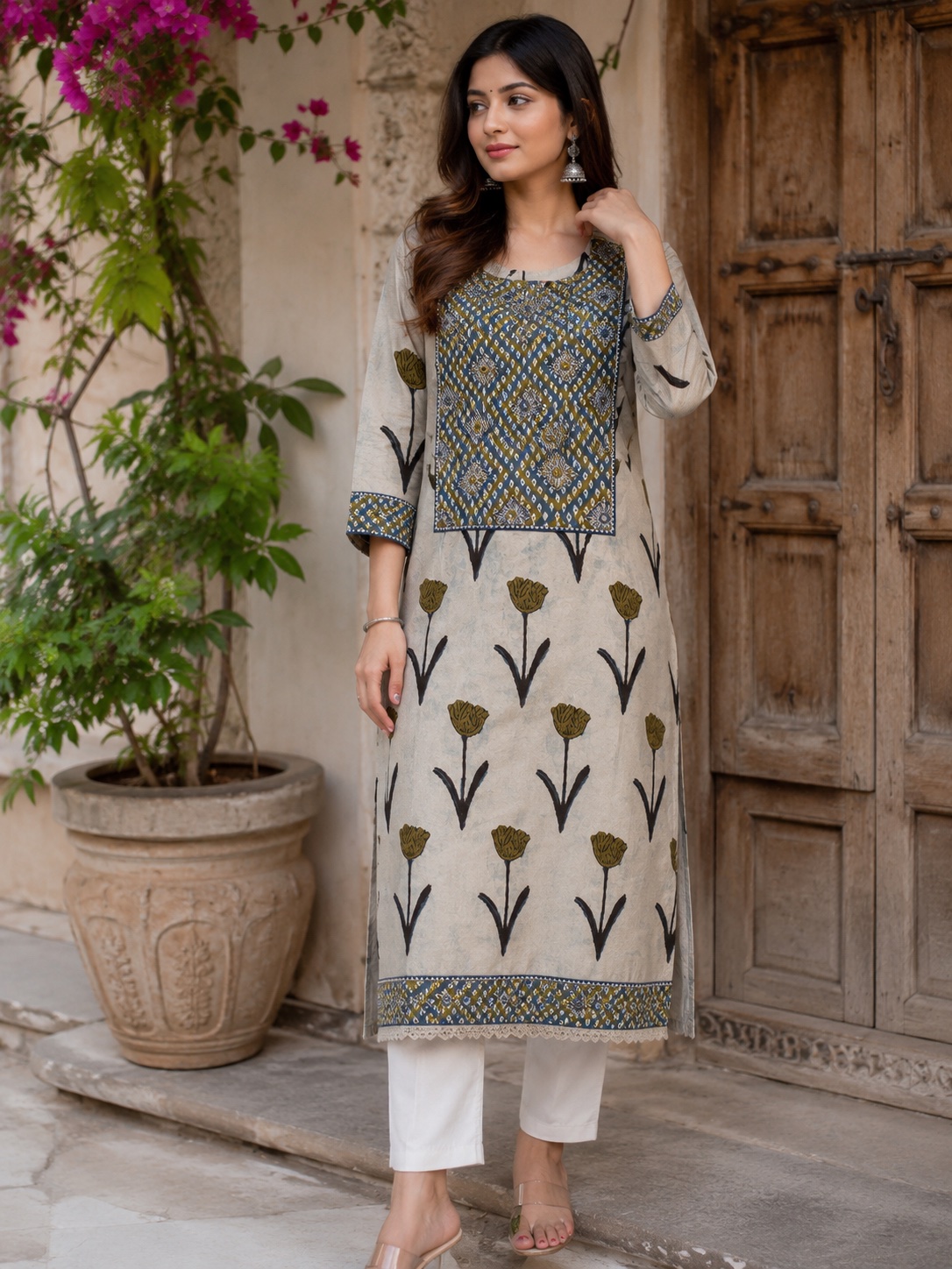 Block Print cotton kurti