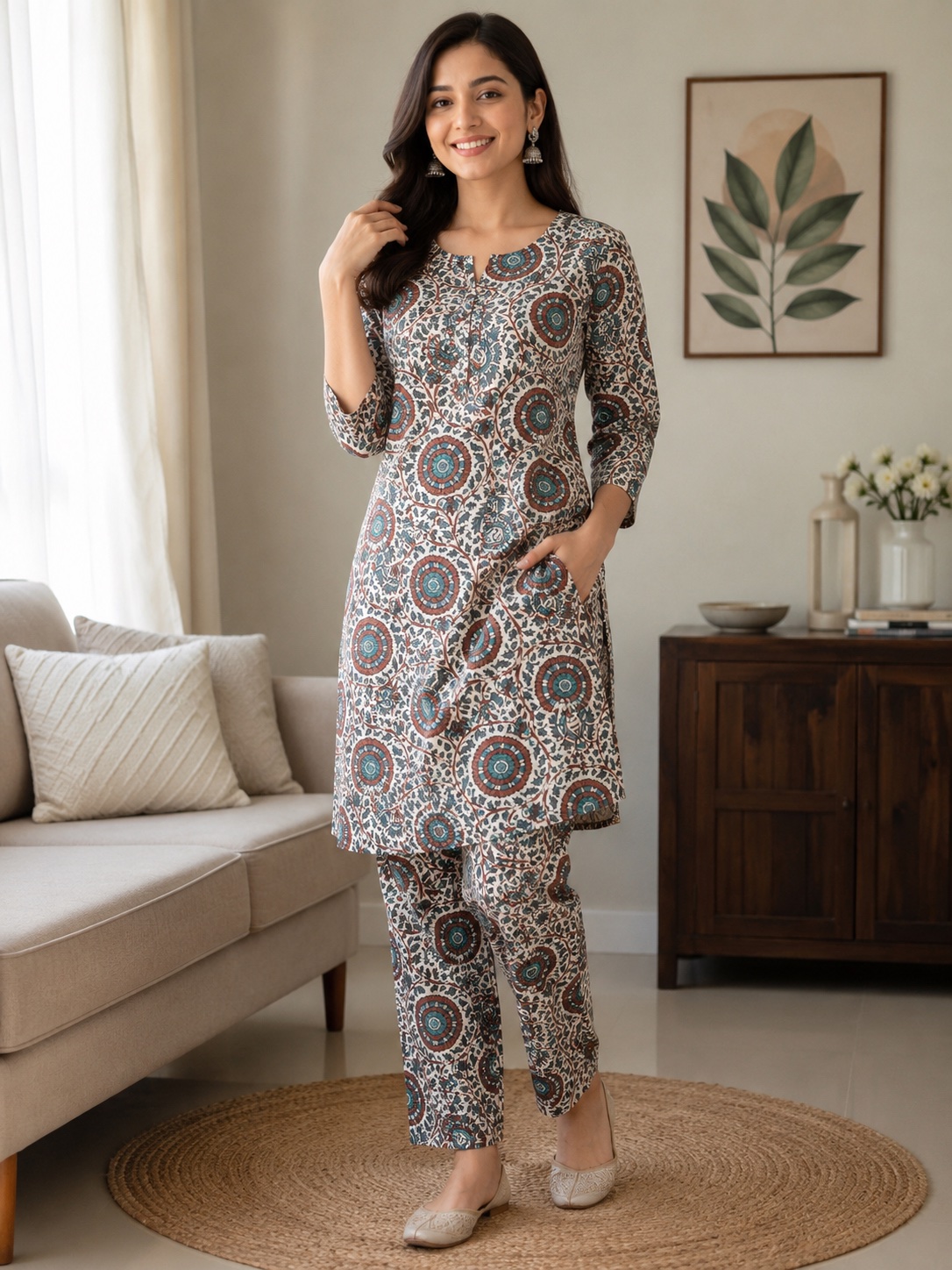 All over printed Cord set